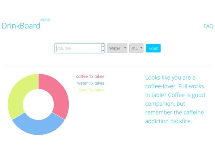 DrinkBoard – screenshot 1