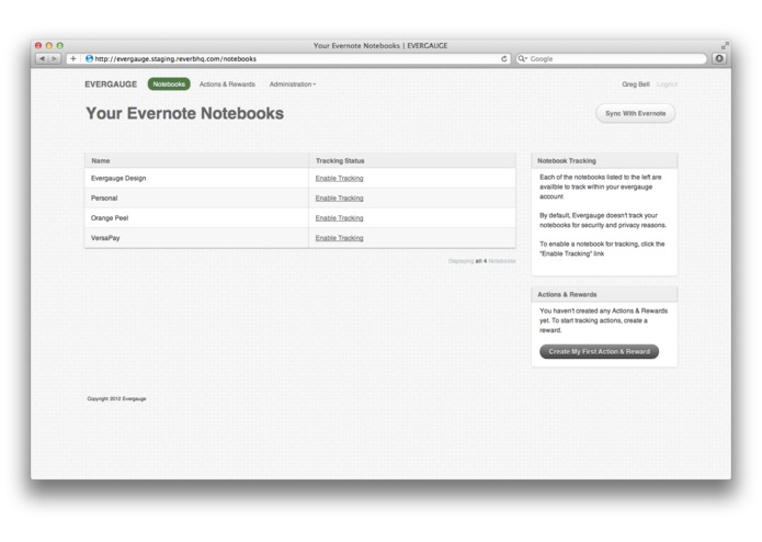 Evergauge  – screenshot 1