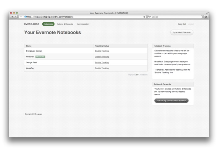 Evergauge  – screenshot 2