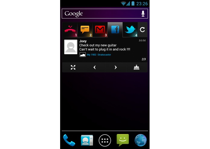 BlingBoard - social widget – screenshot 2