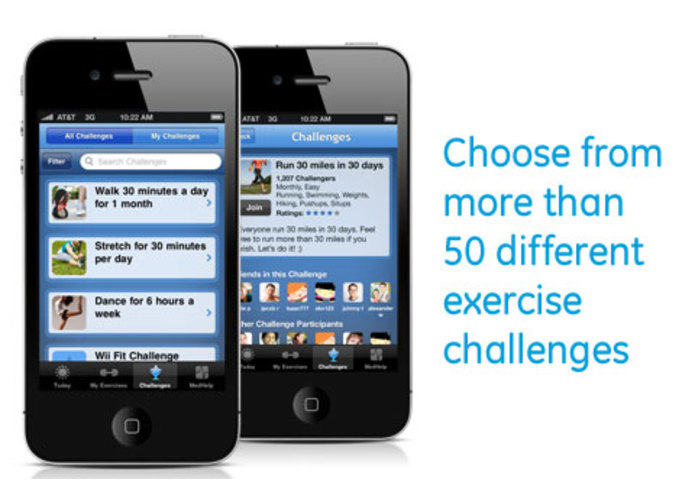 Fit Friendzy Exercise Challenge iPhone App – screenshot 4