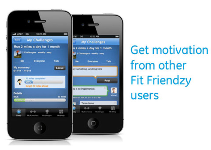 Fit Friendzy Exercise Challenge iPhone App – screenshot 5