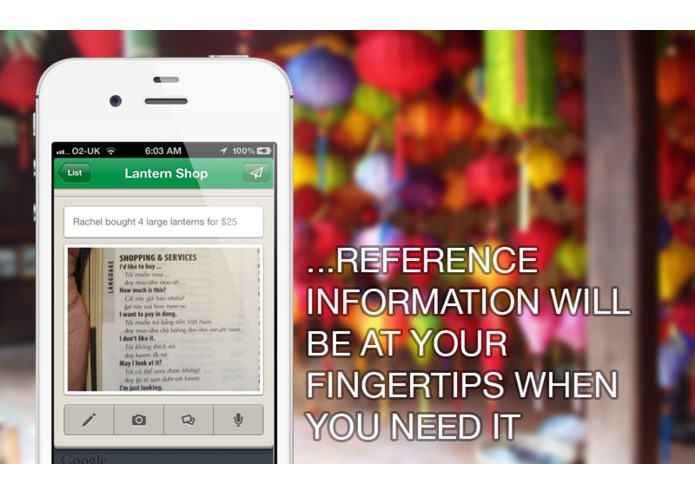 Anchornote (Plan trips by 'anchoring' notes to places) – screenshot 4