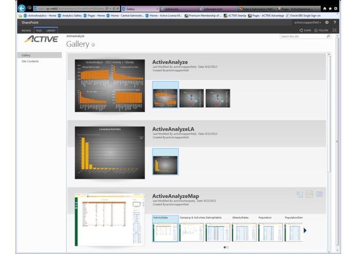 ActiveAnalyze – screenshot 1