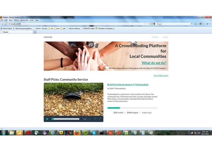 Madad.com – screenshot 1
