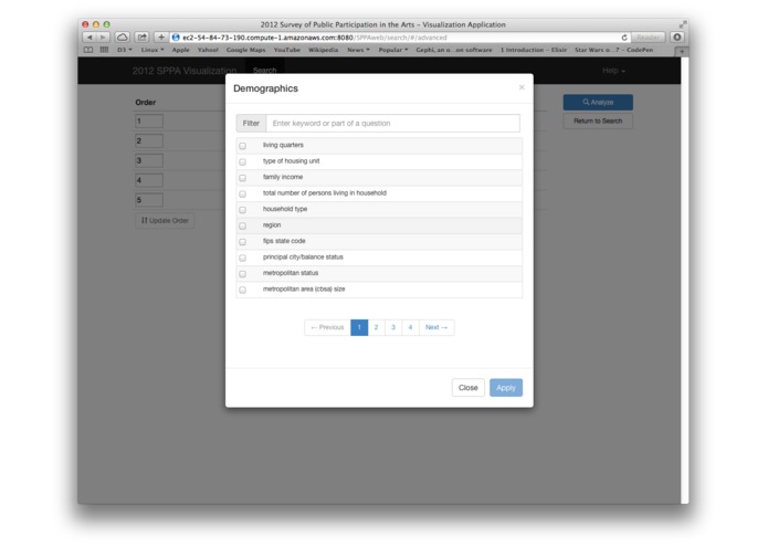 2012 SPPA Visualization App – screenshot 2