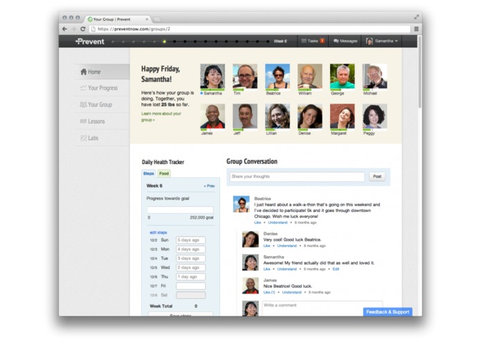 Prevent - Intensive Lifestyle Therapy for Diabetes Prevention – screenshot 2