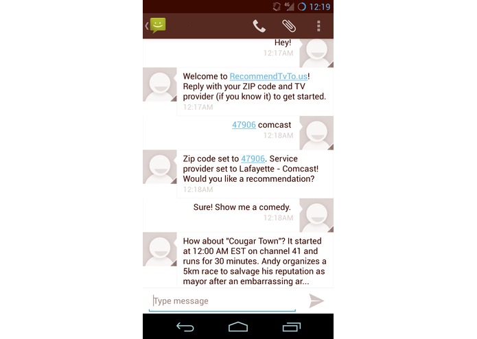 RecommendTvTo.Us – screenshot 2