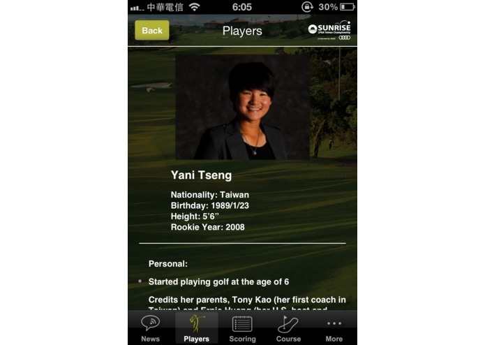 Sunrise LPGA Taiwan 2012 – screenshot 1