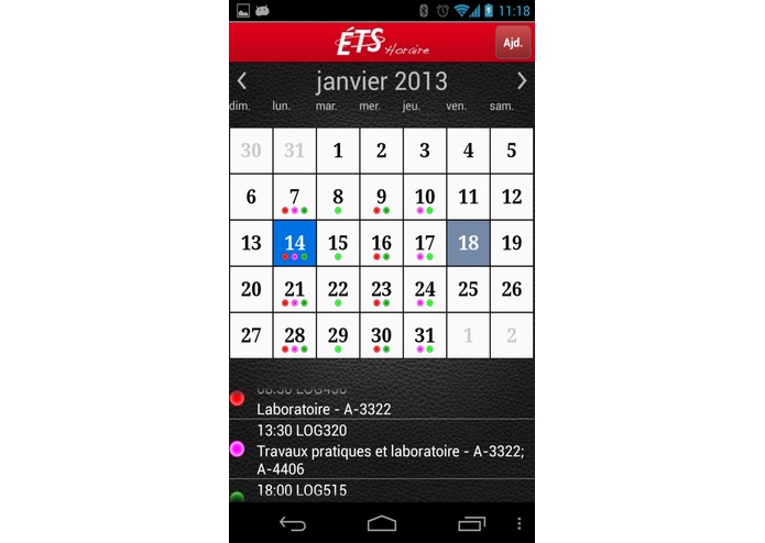 ETSMobile – screenshot 4