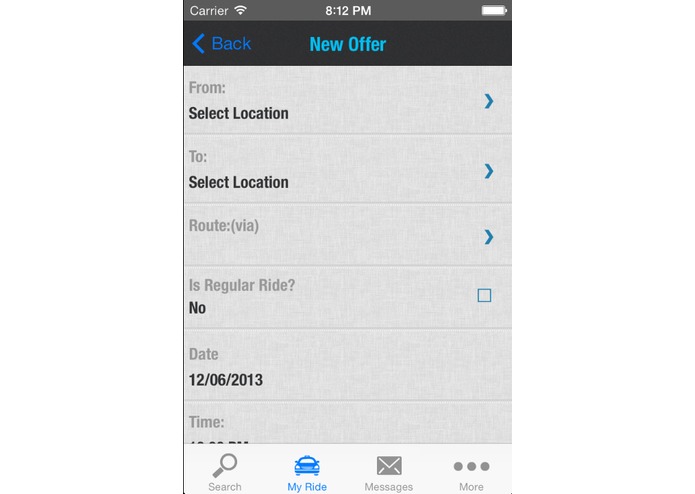ShareCar - iOS 7 – screenshot 5