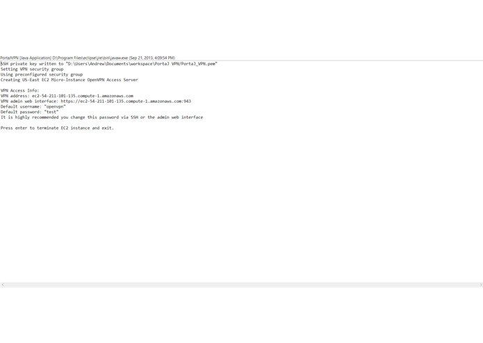 PortaJ VPN – screenshot 3