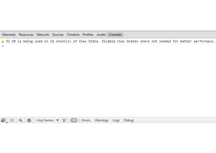 Check for Large View State – screenshot 1