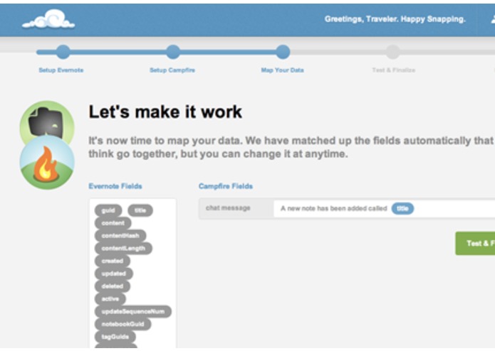 Cloudsnap for Evernote – screenshot 1