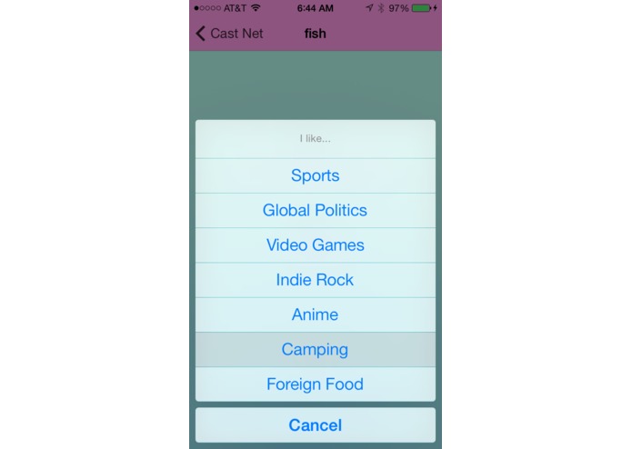 CastNet – screenshot 3