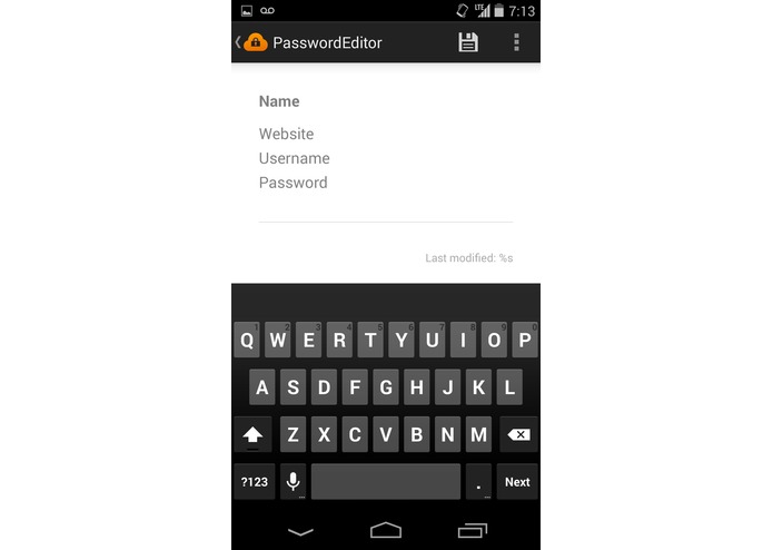 Authenticator – screenshot 3
