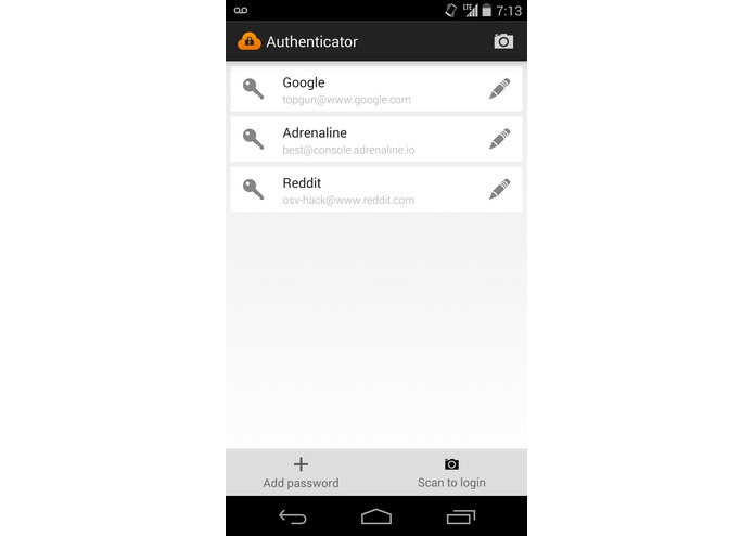 Authenticator – screenshot 4