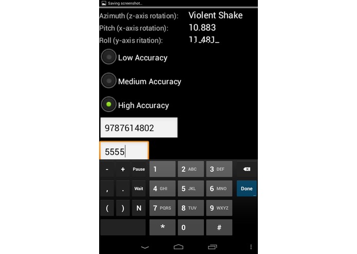 MotionD- An emergency app – screenshot 1