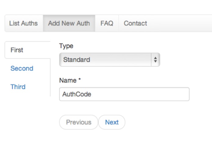 ToAuth – screenshot 1