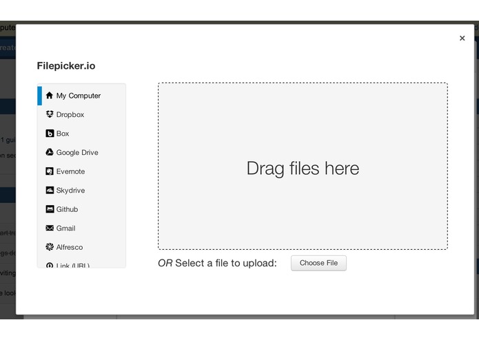 Filepicker – screenshot 2