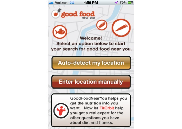 GoodFoodNearYou – screenshot 2