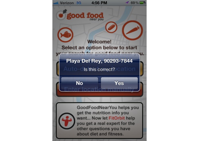 GoodFoodNearYou – screenshot 3