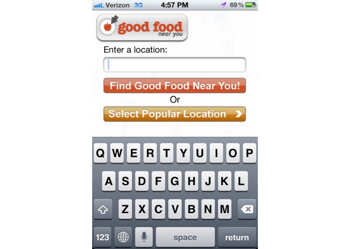 GoodFoodNearYou – screenshot 4