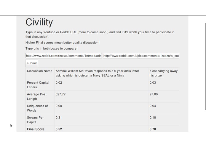 Civility – screenshot 1