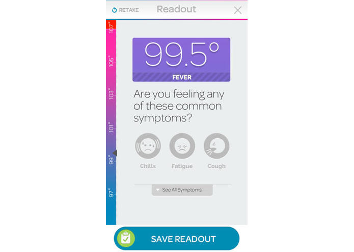 Kinsa, the world's smartest thermometer, is an easy way to track the progression of ill patients through the course of their illness – screenshot 2