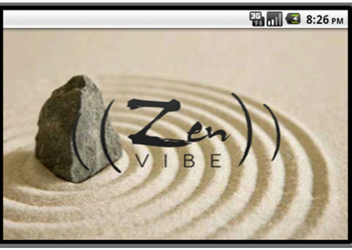 ZenVibe Meditiation Application – screenshot 1