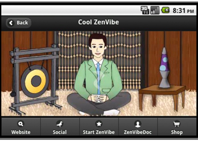ZenVibe Meditiation Application – screenshot 3