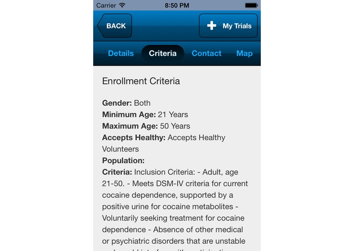 The Clinical Trials Handbook – screenshot 1