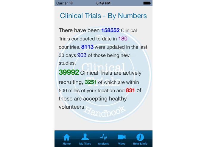 The Clinical Trials Handbook – screenshot 5