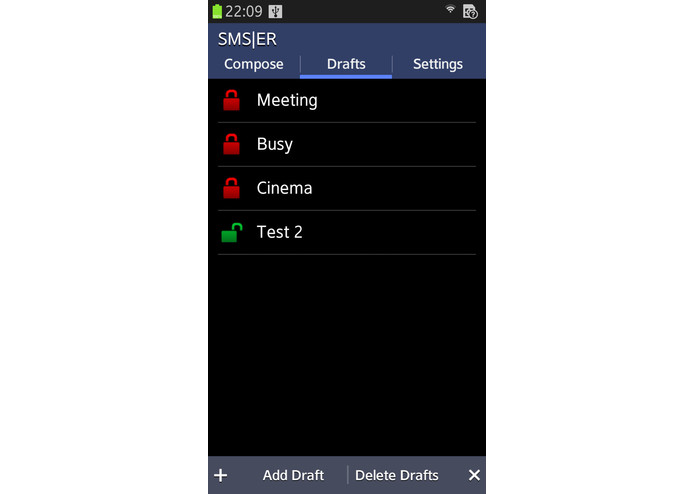 SMS|ER – screenshot 2