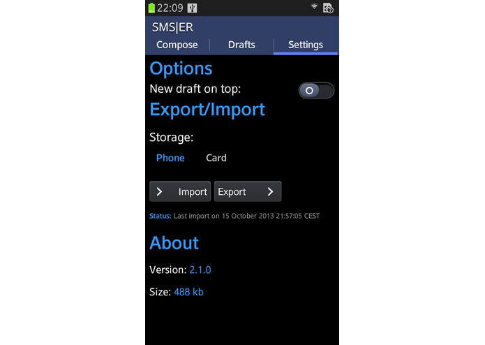 SMS|ER – screenshot 3