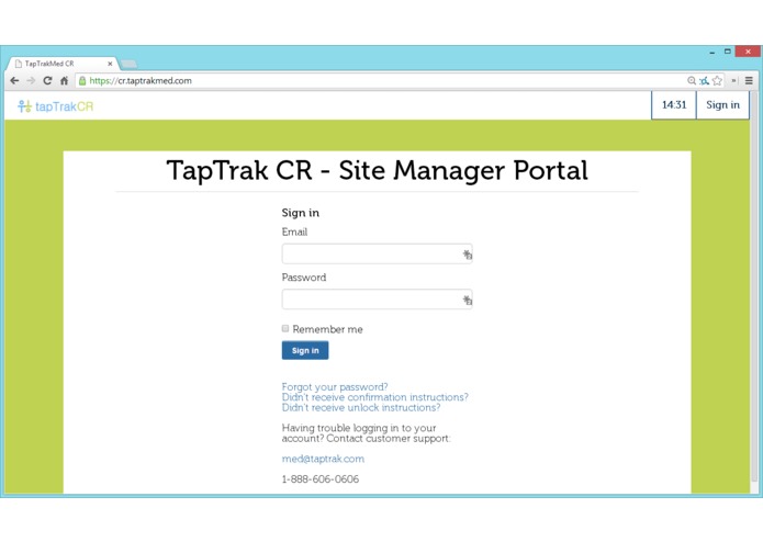 tapTrak CR – screenshot 3