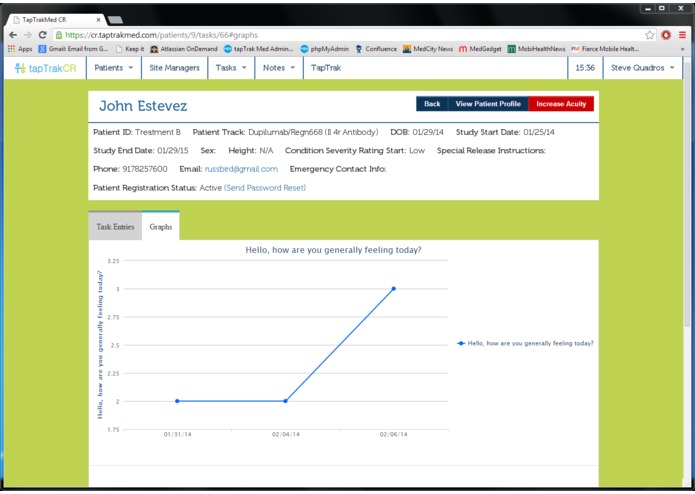tapTrak CR – screenshot 4