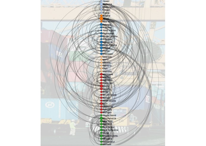 Freight Flows – screenshot 1