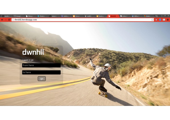 dwnhll – screenshot 1