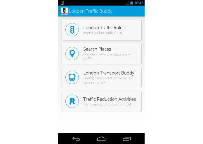 London Traffic Buddy – screenshot 1