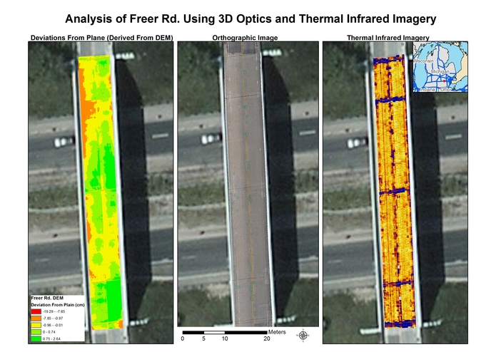 Remote Sensing Data For Bridge Preservation Decision Making – screenshot 1