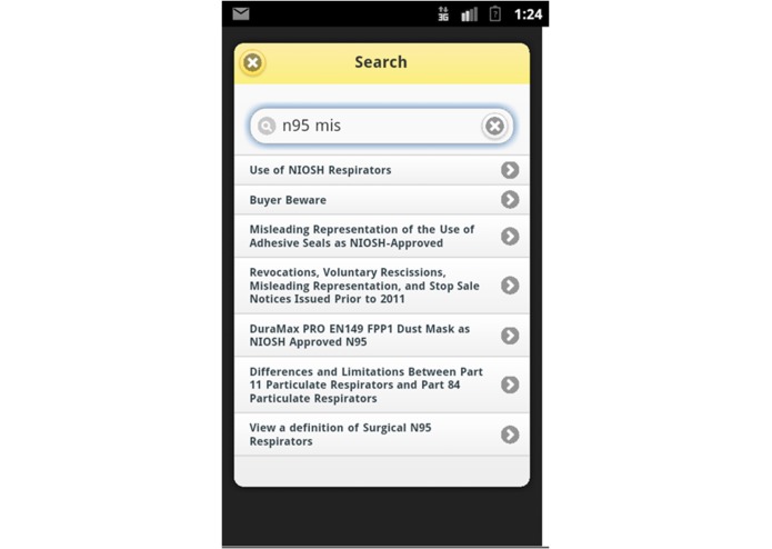 Respirator Mobile – screenshot 3