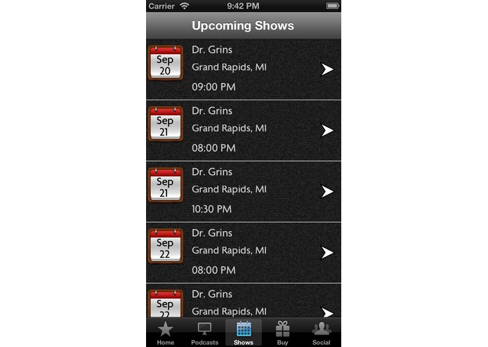 John Heffron Comedian App – screenshot 4