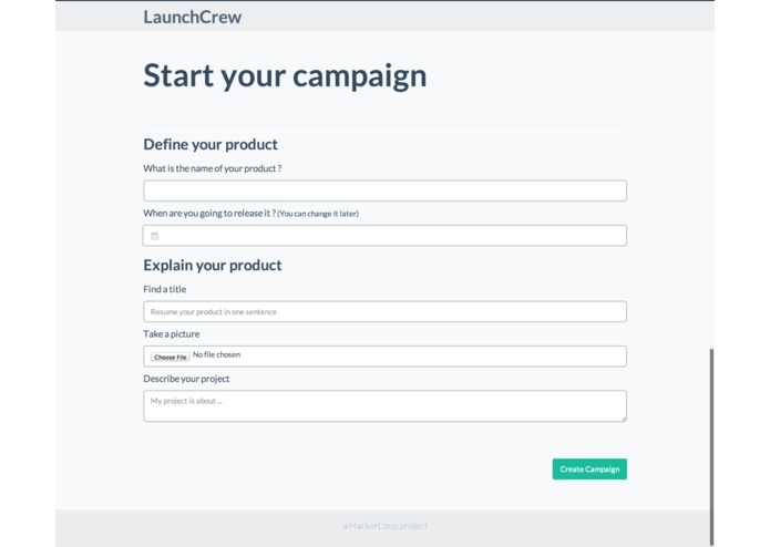 LaunchCrew.co – screenshot 2