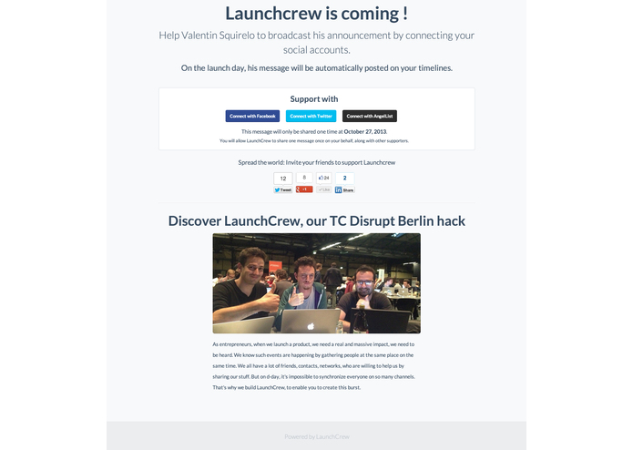 LaunchCrew.co – screenshot 3