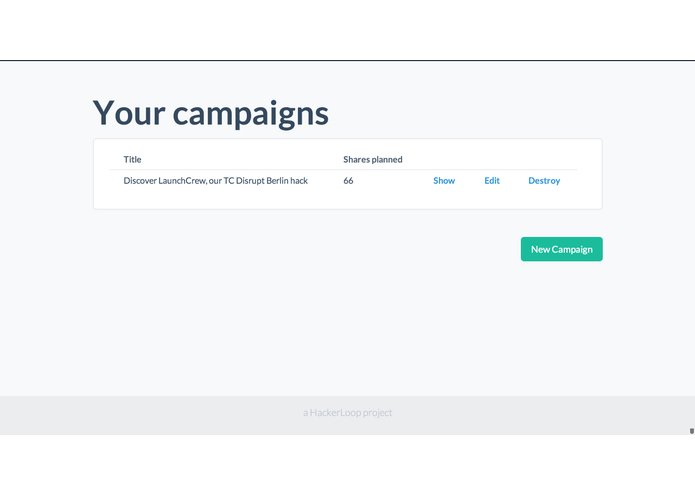 LaunchCrew.co – screenshot 4