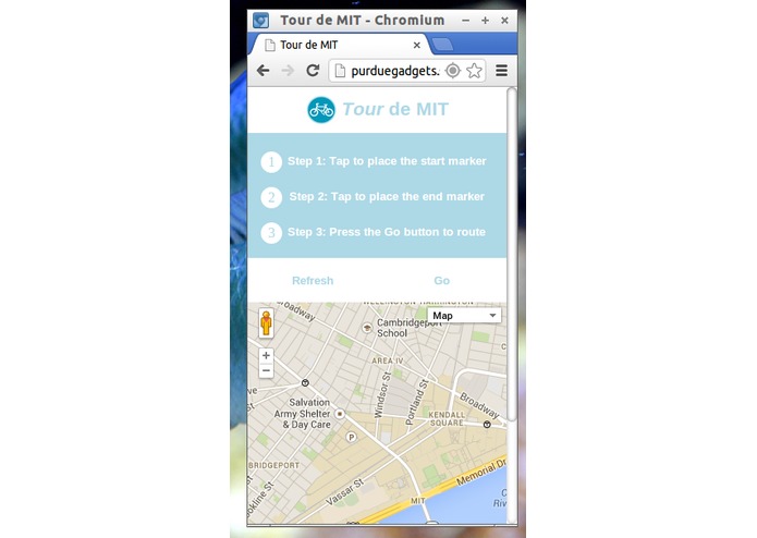 Tour De MIT – screenshot 1