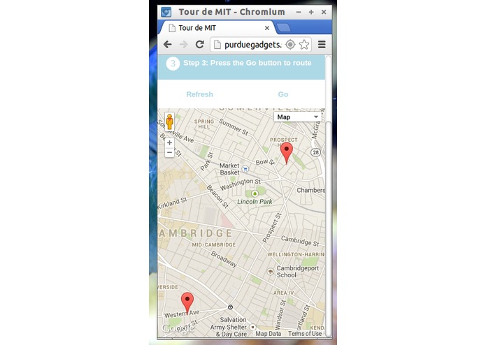 Tour De MIT – screenshot 2