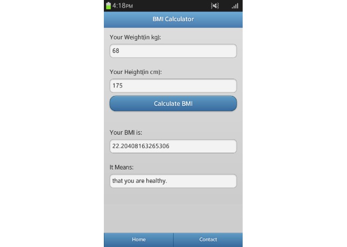 Human Body Calculators – screenshot 2