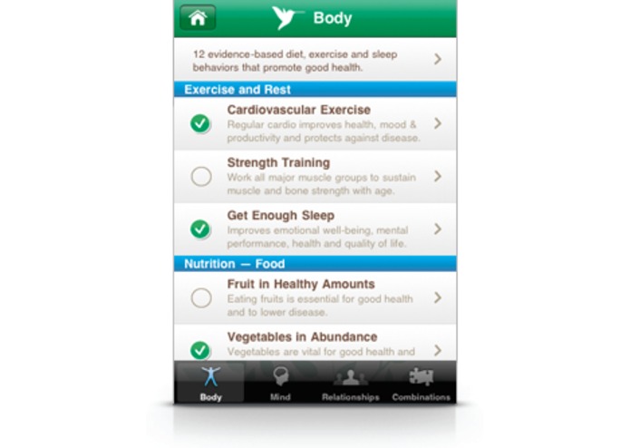 Livifi: An app for building healthy lifestyle – screenshot 3